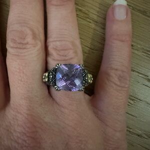 Barbara Bixby Amethyst Ring size 6